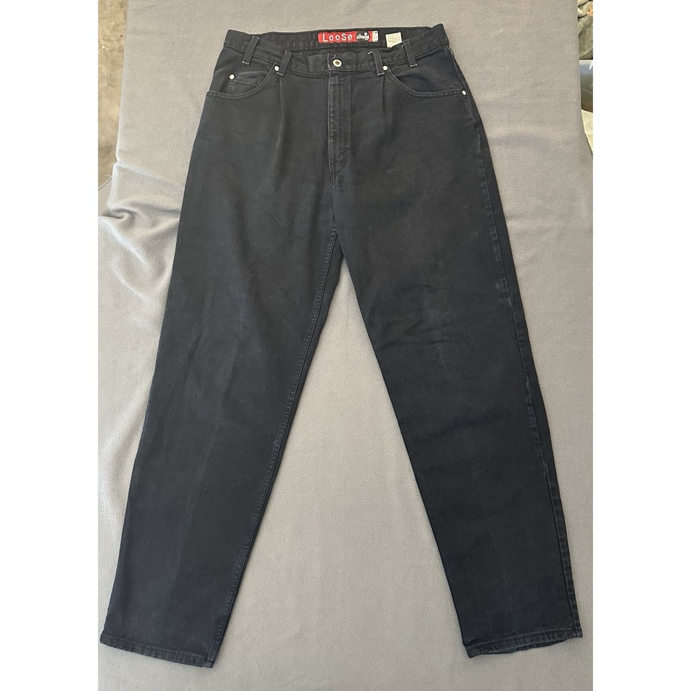 Vintage 90s Men's Levi's Silvertab Loose Fit Jeans Size 36x34 Black Made In USA